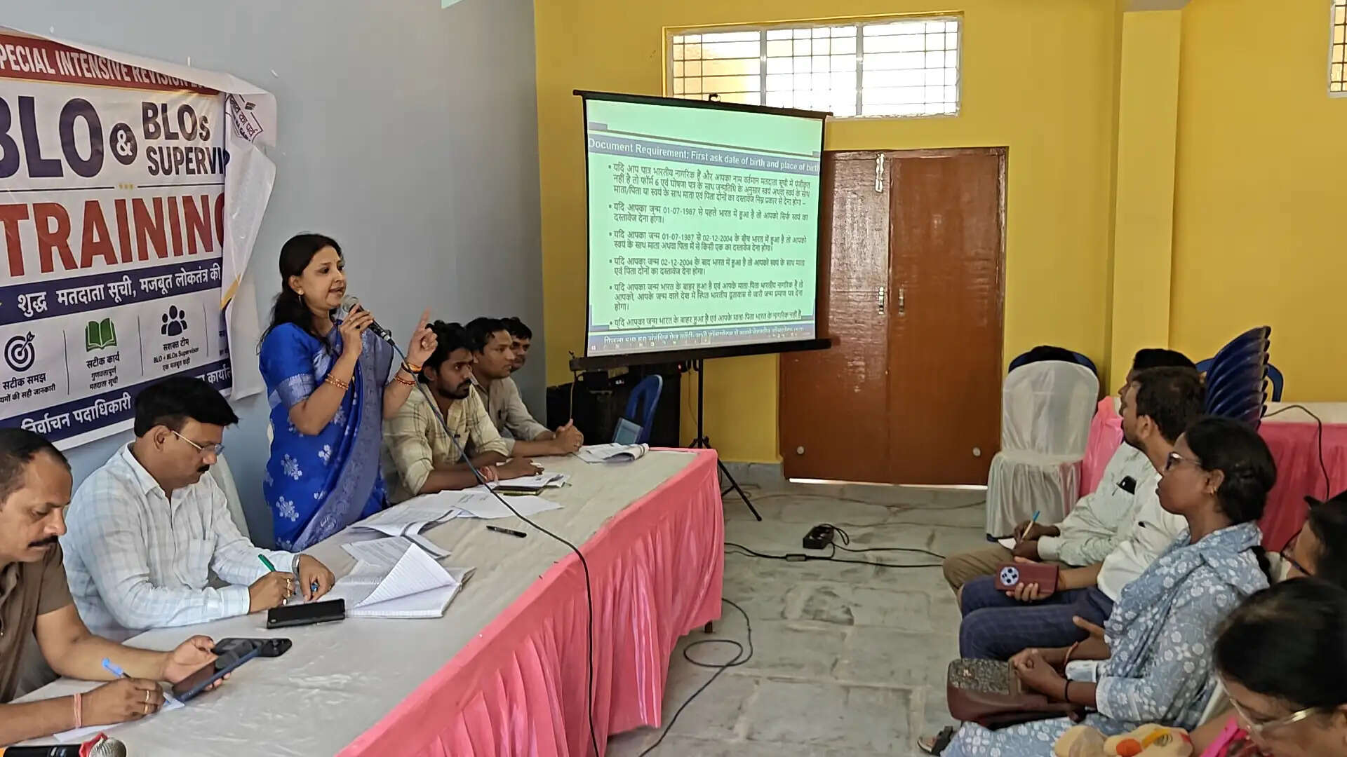 वोटर लिस्ट की त्रुटियों को दूर करने के लिए भरा जाएगा एन्यूमरेशन फॉर्म : सीओ