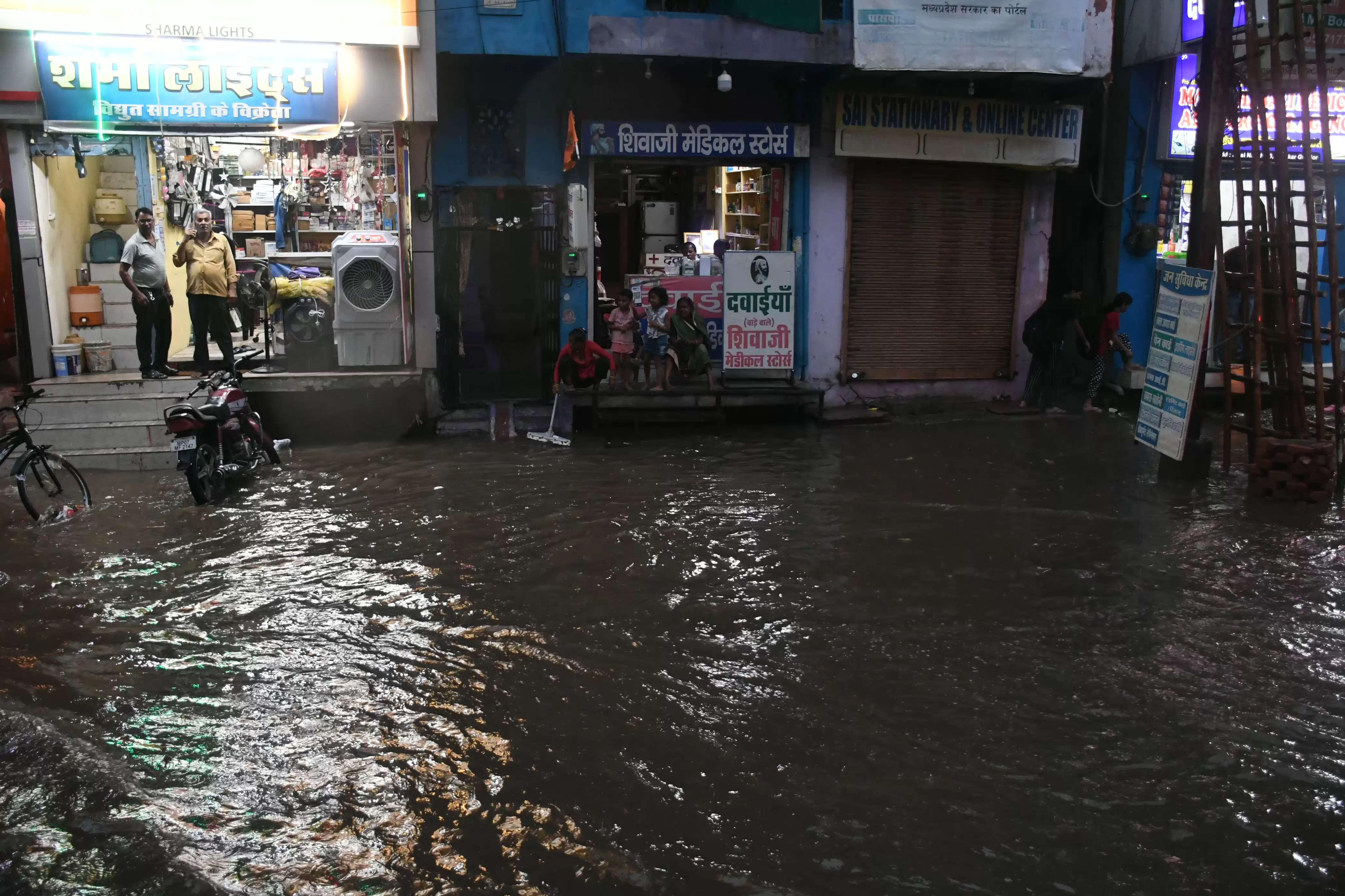 ग्वालियर: शहर में झमाझम बरसे मेघ, गुरुवार को होगी मानसून की आधिकारिक घोषणा