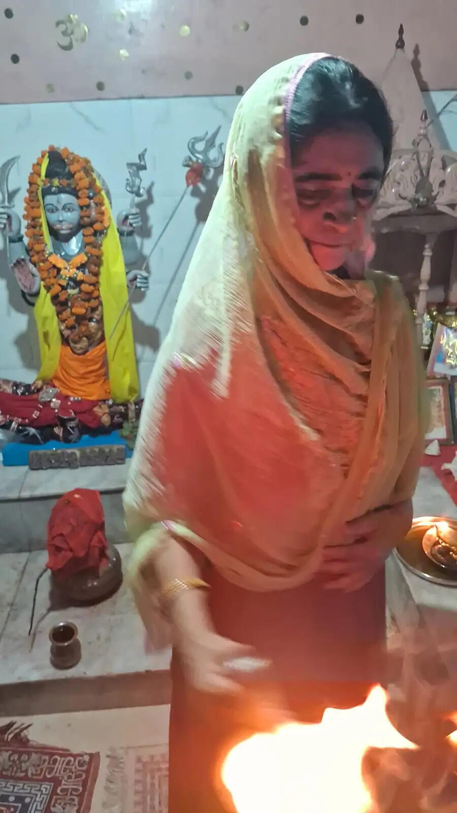 गुप्त नवरात्रि पर महाकाल मंदिर में मां स्कन्दमाता की विशेष पूजा, उमड़ी श्रद्धालुओं की भीड़