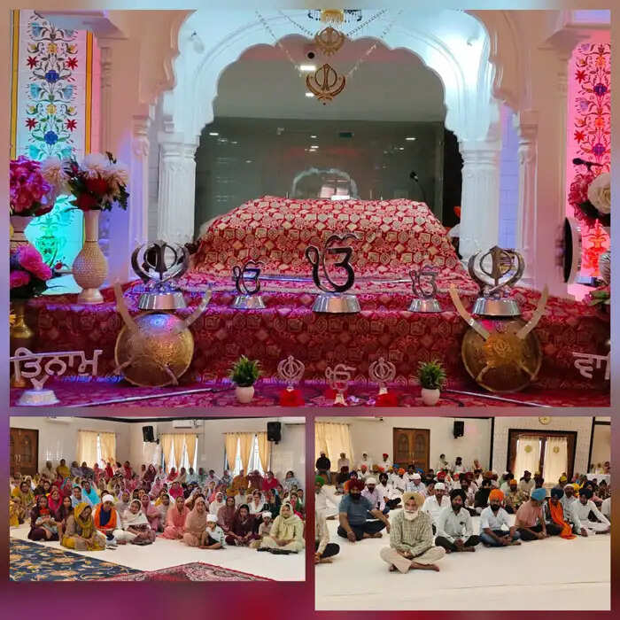 गुरु अर्जन देव के बलिदान दिवस पर सिख समाज ने श्रद्धापूर्वक नमन कर किया लंगर ग्रहण