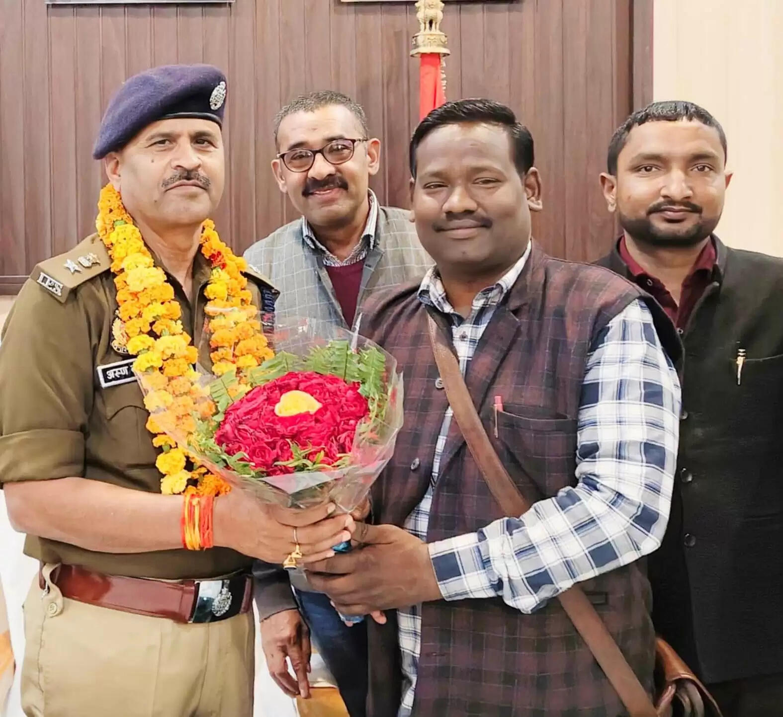 राष्ट्रपति पदक&nbsp; के लिए चित्रकूट एसपी अरुण कुमार सिंह का हुआ चयन,जिले में खुशी की लहर