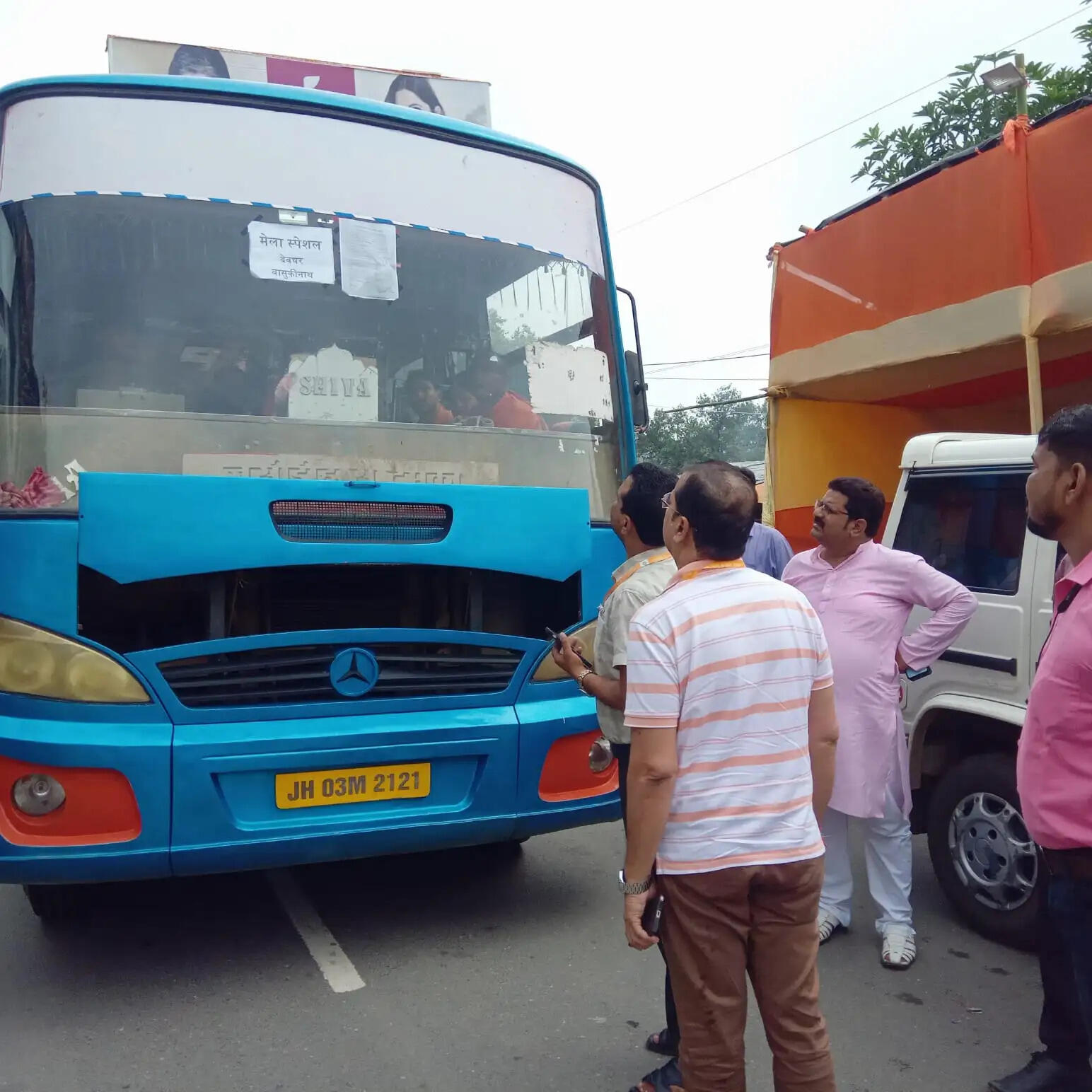 श्रावणी मेला में परिवहन विभाग ने 15 वाहनों से वसूला 21,550 रुपये जुर्माना