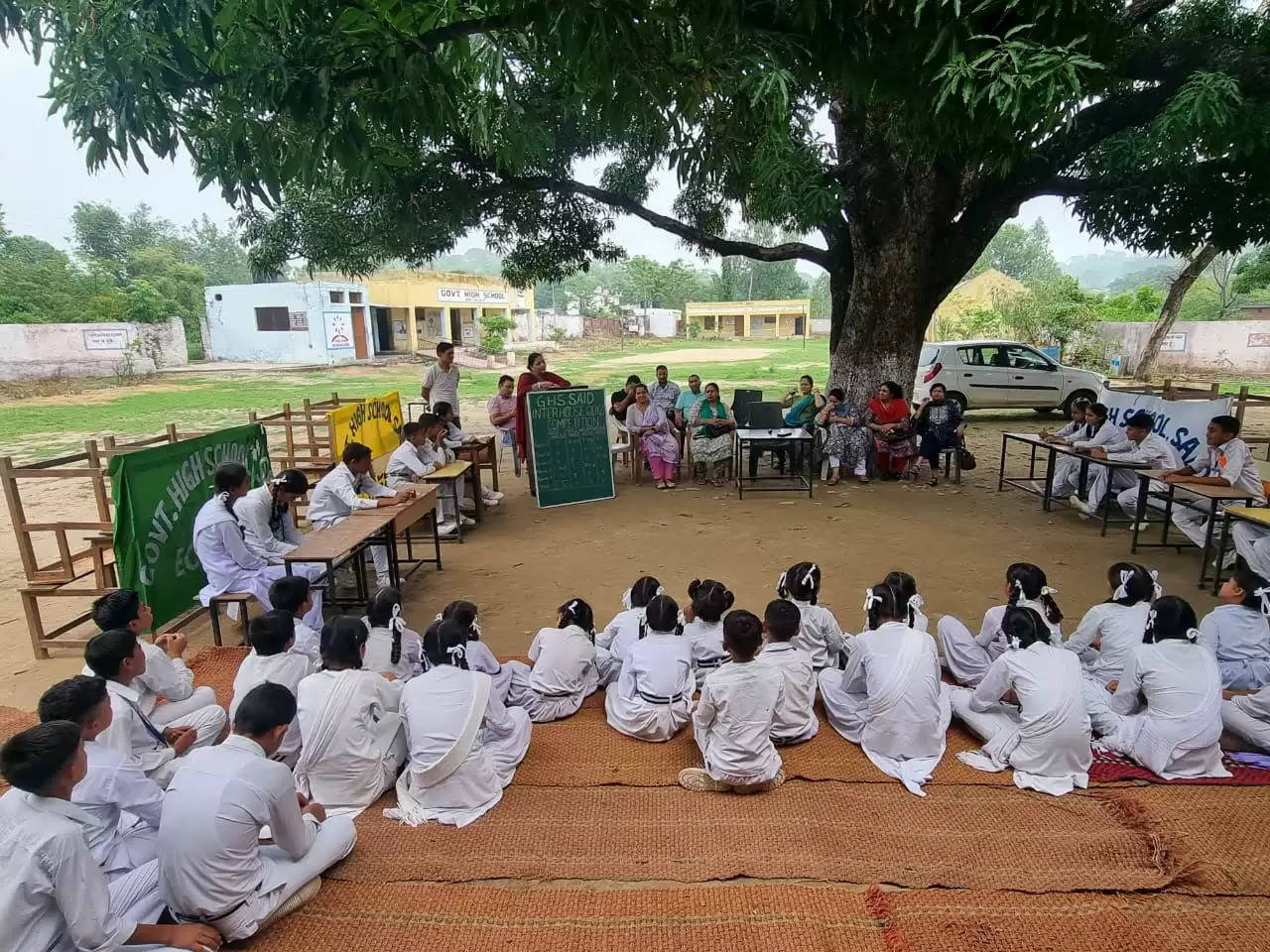 राजकीय उच्च विद्यालय सैड में प्रश्नोत्तरी प्रतियोगिता आयोजित