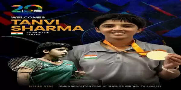 उभरती बैडमिंटन स्टार तन्वी शर्मा ने आईओएस स्पोर्ट्स एंड एंटरटेनमेंट से किया करार