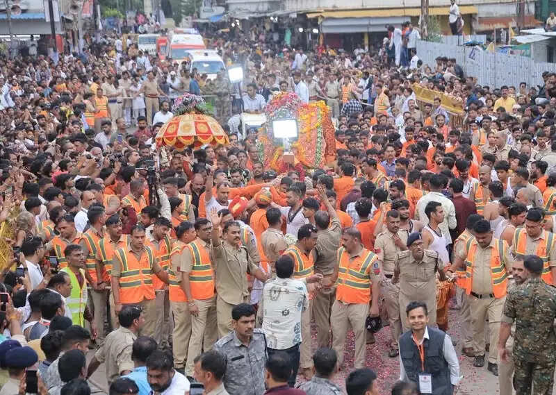 मप्रः उज्जैन में धूमधाम से निकली भगवान महाकाल की श्रावण मास की दूसरी सवारी