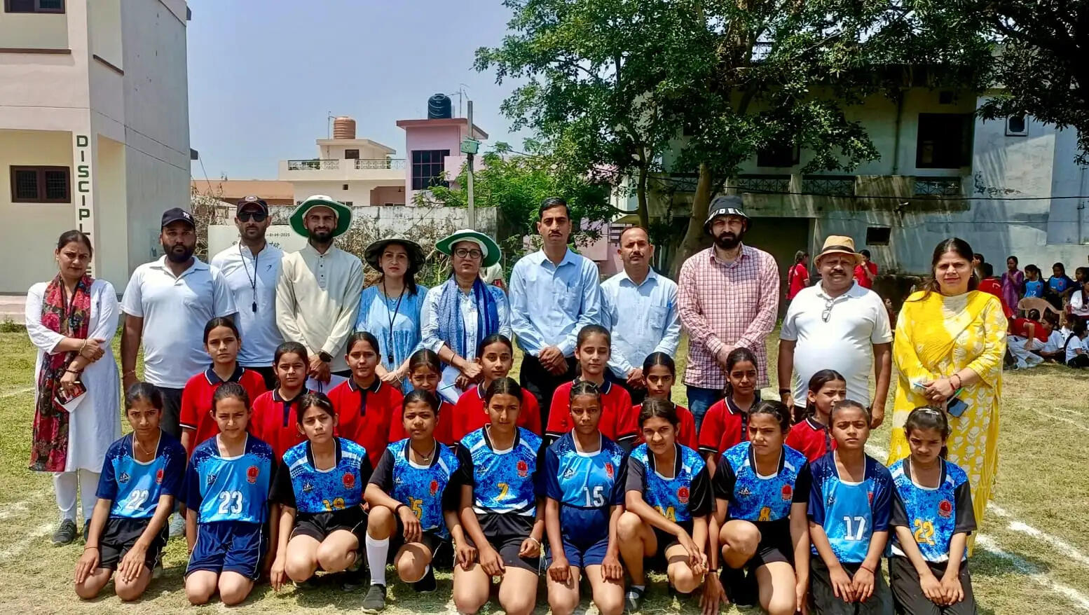 अंतर-विद्यालय जोन स्तरीय अंडर-14 बालिका टूर्नामेंट का आयोजन