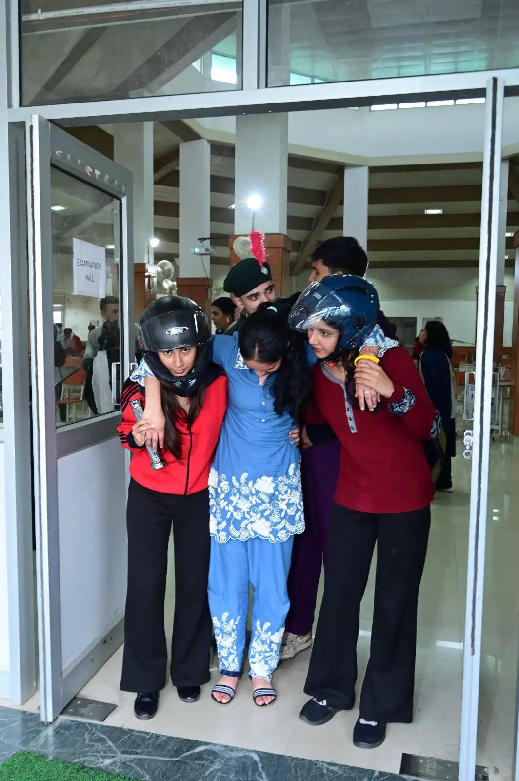 कृषि विश्वविद्यालय में भूकंप आपदा तैयारियों पर मॉक ड्रिल आयोजित