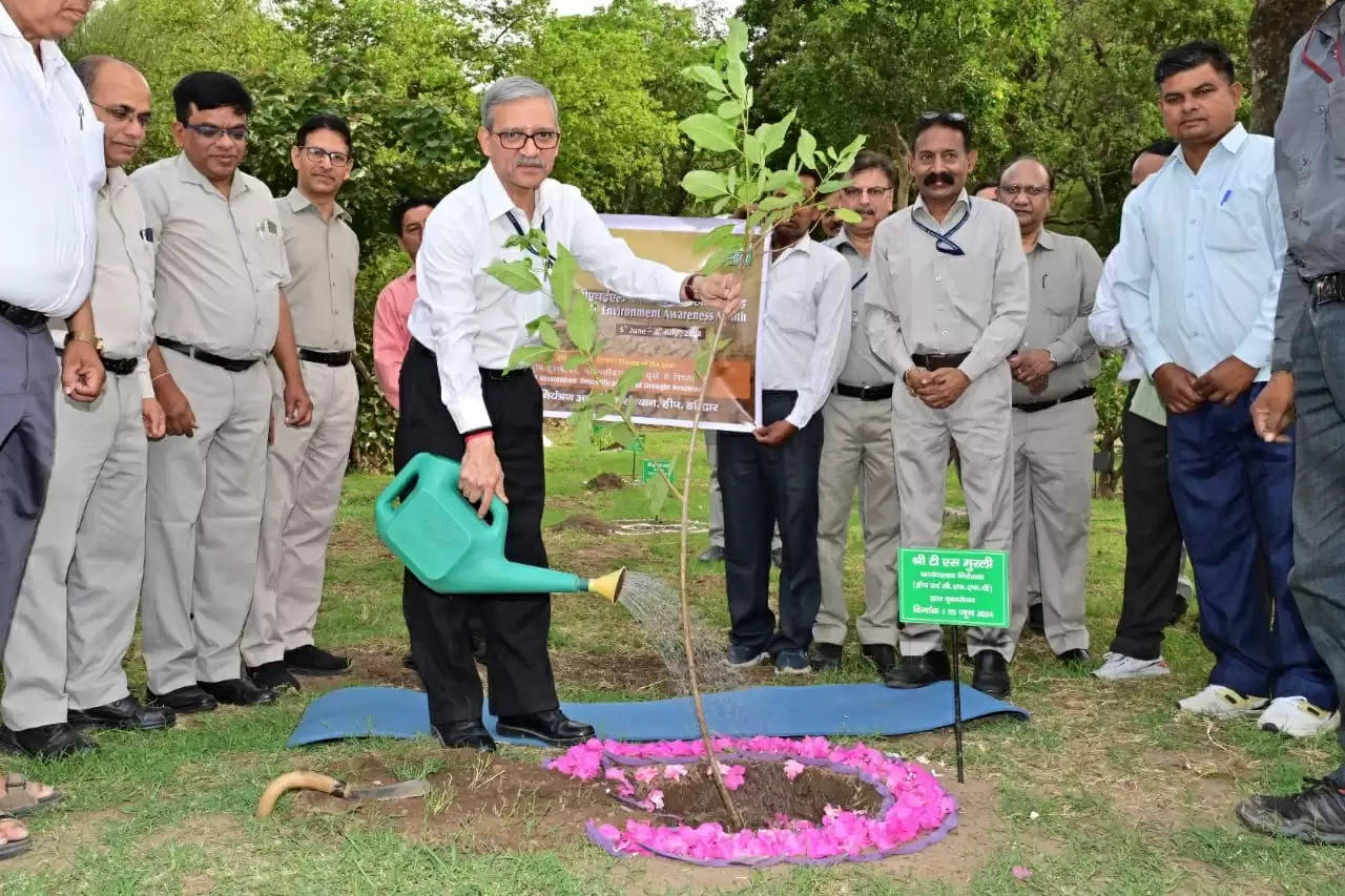 विश्व पर्यावरण दिवस पर बीएचईएल में वृक्षारोपण कार्यक्रम का आयोजन