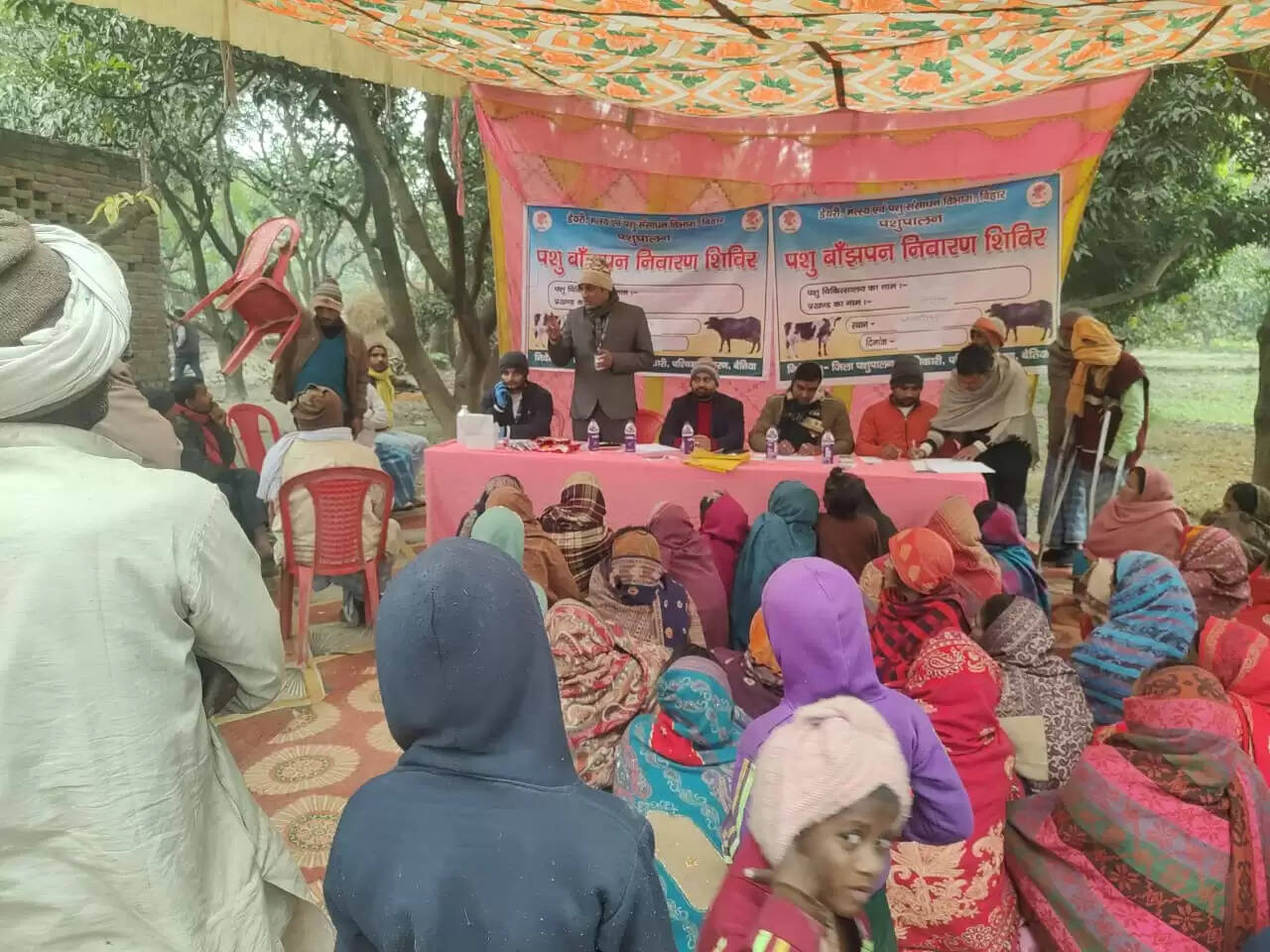 पशुओं के बांझपन निवारण को लेकर विशेष शिविर आयोजित