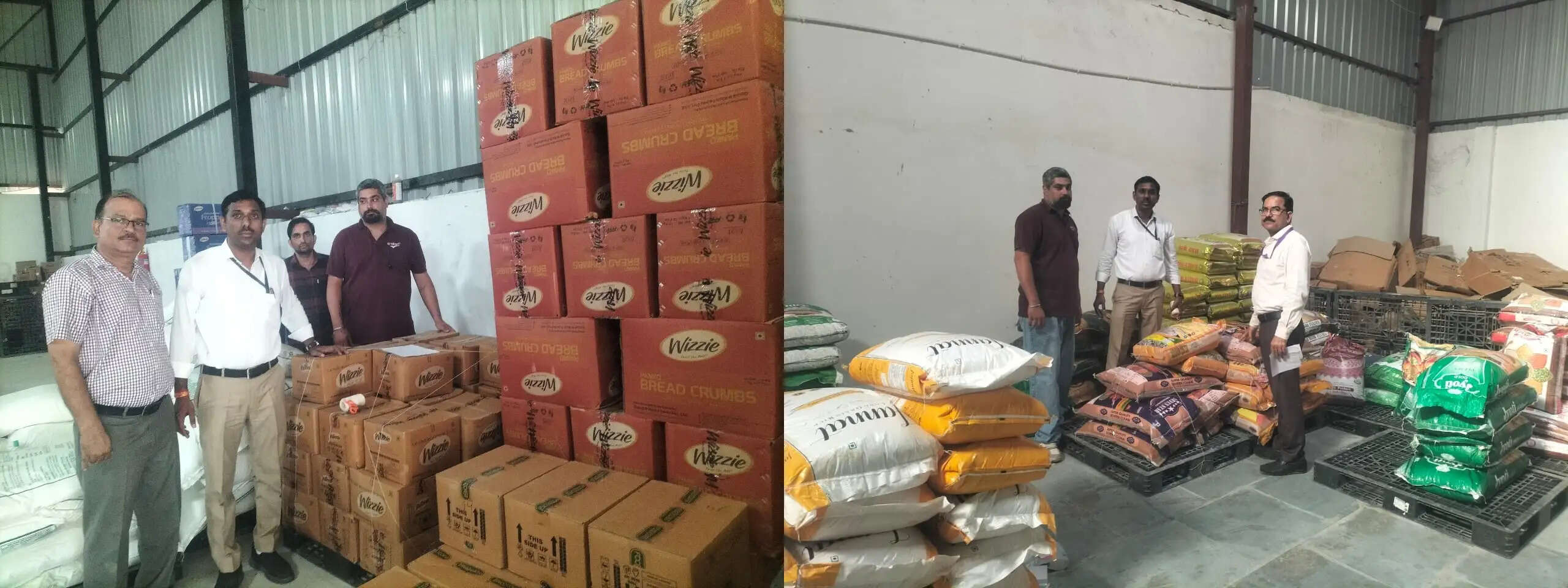 फूड सेफ्टी टीम ने किया 1300 किलो खाद्य सामग्री सीज
