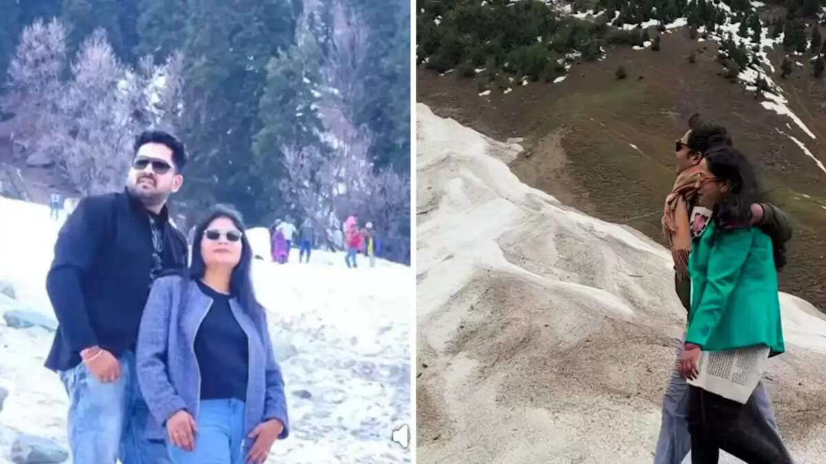 आंतकवादी हमले में मारे गए दिनेश मिरानिया की पत्नी और बच्चों से मिलकर अमित शाह ने दी सांत्वना