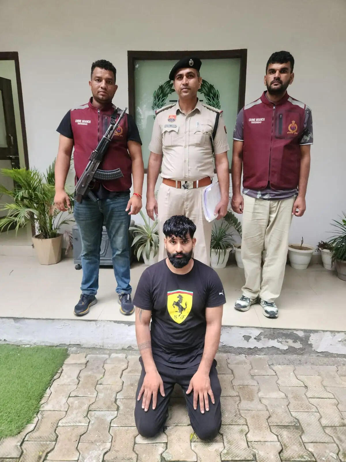 फरीदाबाद : युवती का अपहरण,मारपीट और लूटपाट करने वाला आरोपी गिरफ्तार