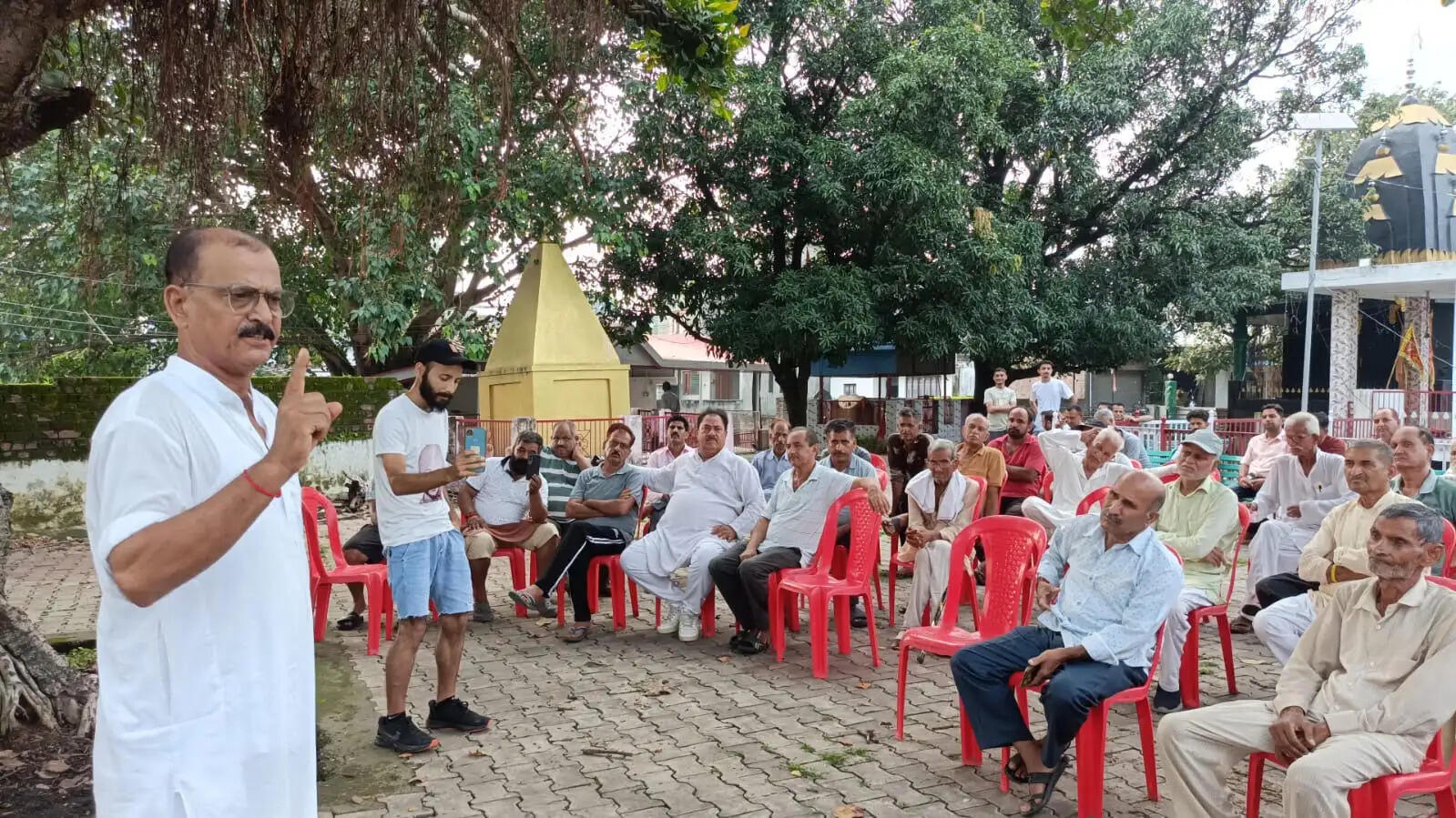 यूजीसी कानून के खिलाफ बरवाल में सामान्य वर्ग के लोगों का रोष, कानून वापस लेने की मांग