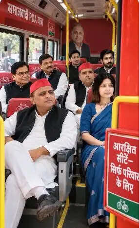 अखिलेश की रथयात्रा पर भाजपा का तंज, रथ से नहीं निकलेगा कोई अर्थ
