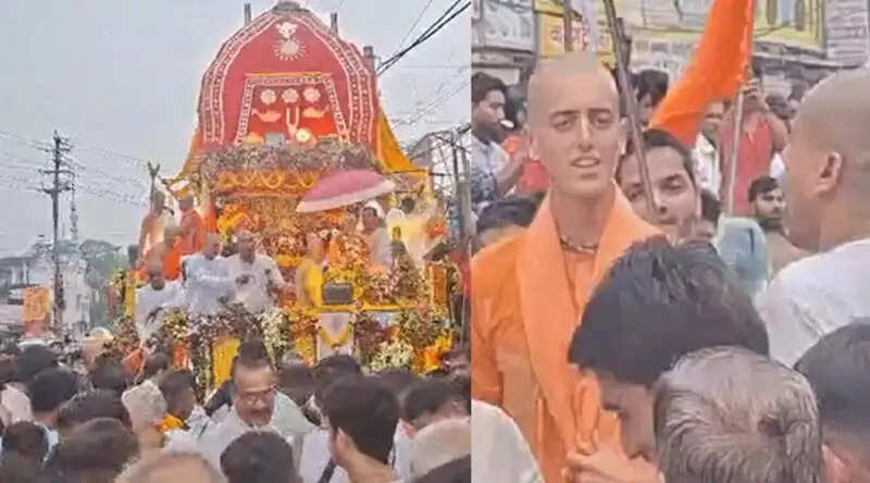 मप्र में निकली भगवान जगन्नाथ की भव्य रथयात्रा, रूस-अमेरिका से आए भक्त भी हुए शामिल