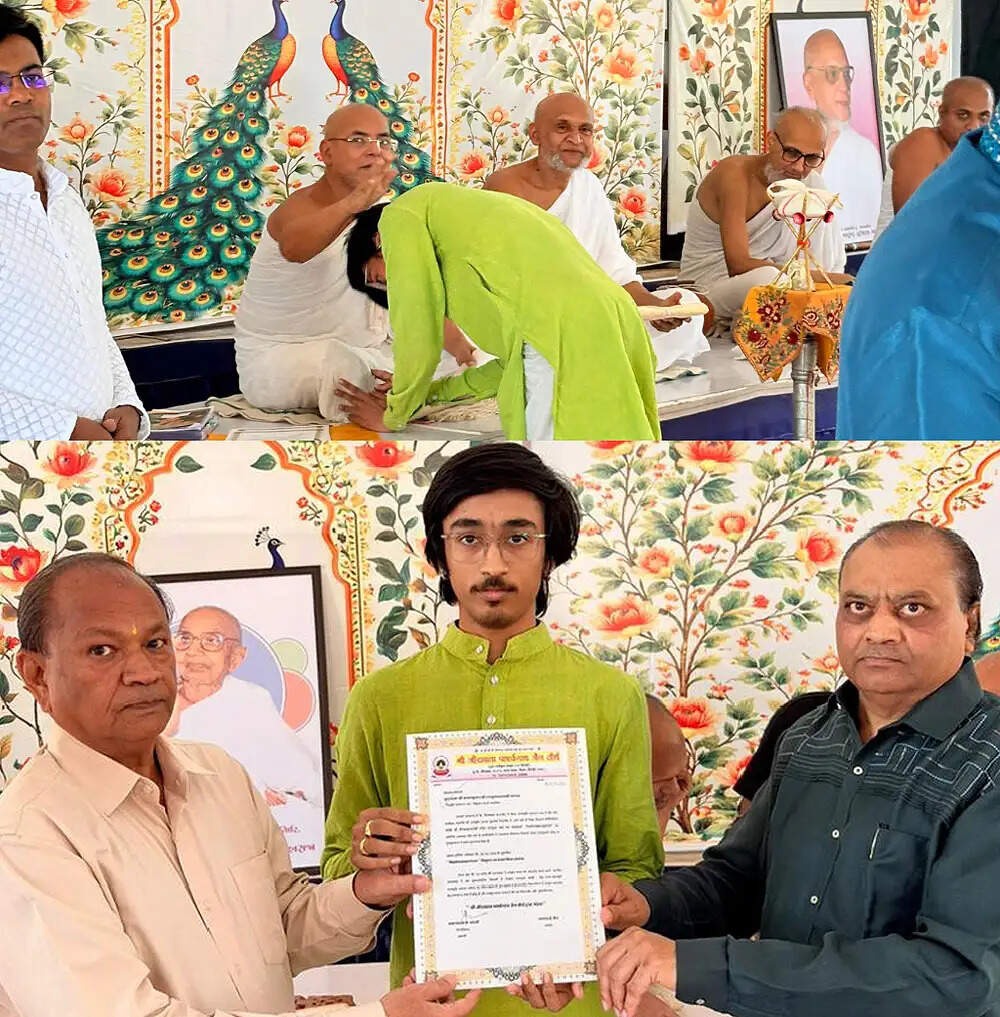 संस्कृत व्याकरण विशेषज्ञ व शिक्षक ऋषभ पारेख&nbsp;‘सिद्धहेमव्याकरण रत्न’ विभूषण से सम्मानित