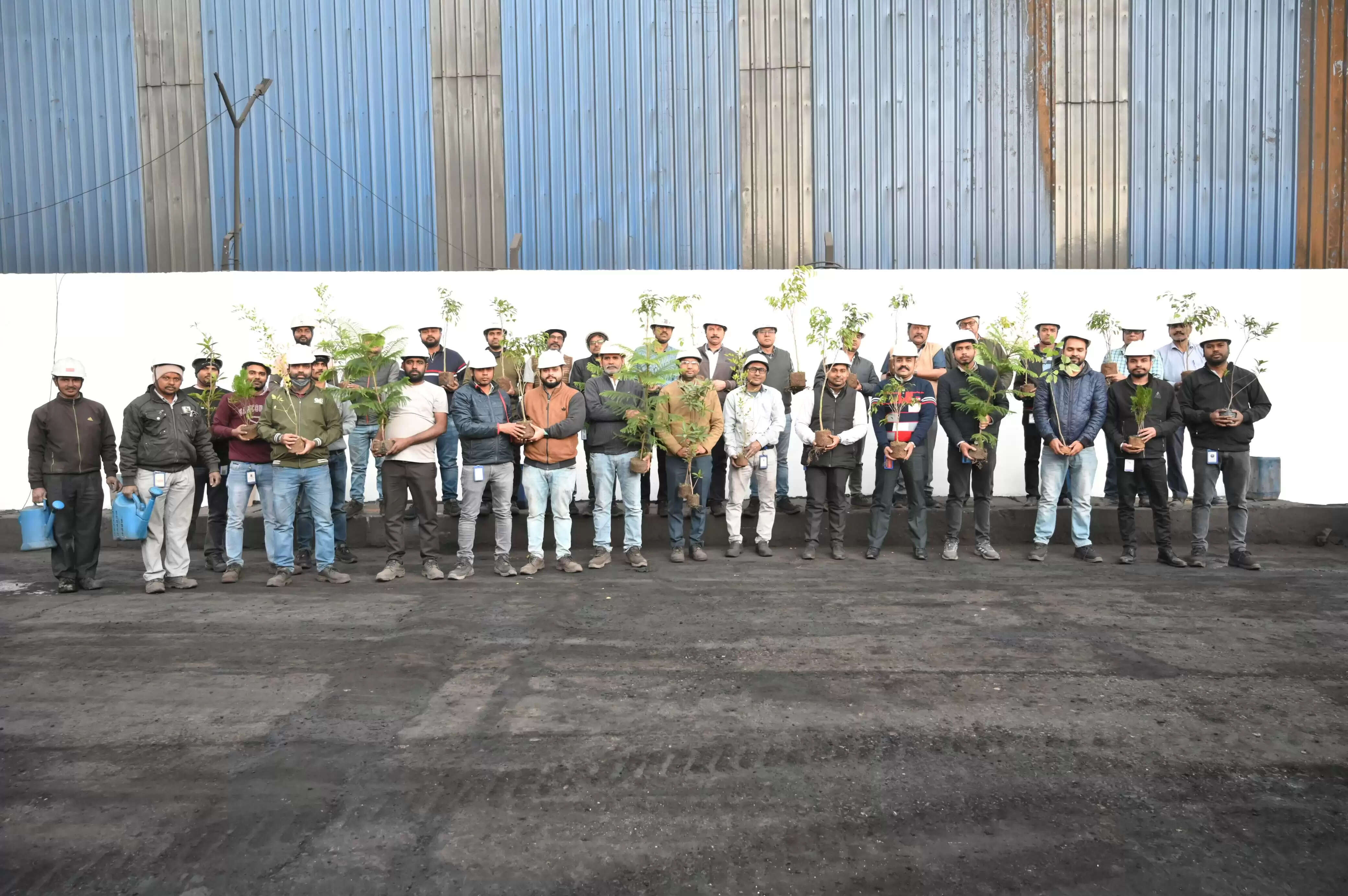 बीएफसीएल ने हरित भविष्य का तैयार किया रोड मैप, हर माह लगेगा 100 पौधा