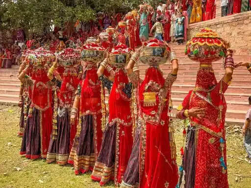 शहर में रही ‘कजळी’ तीज की धूम
