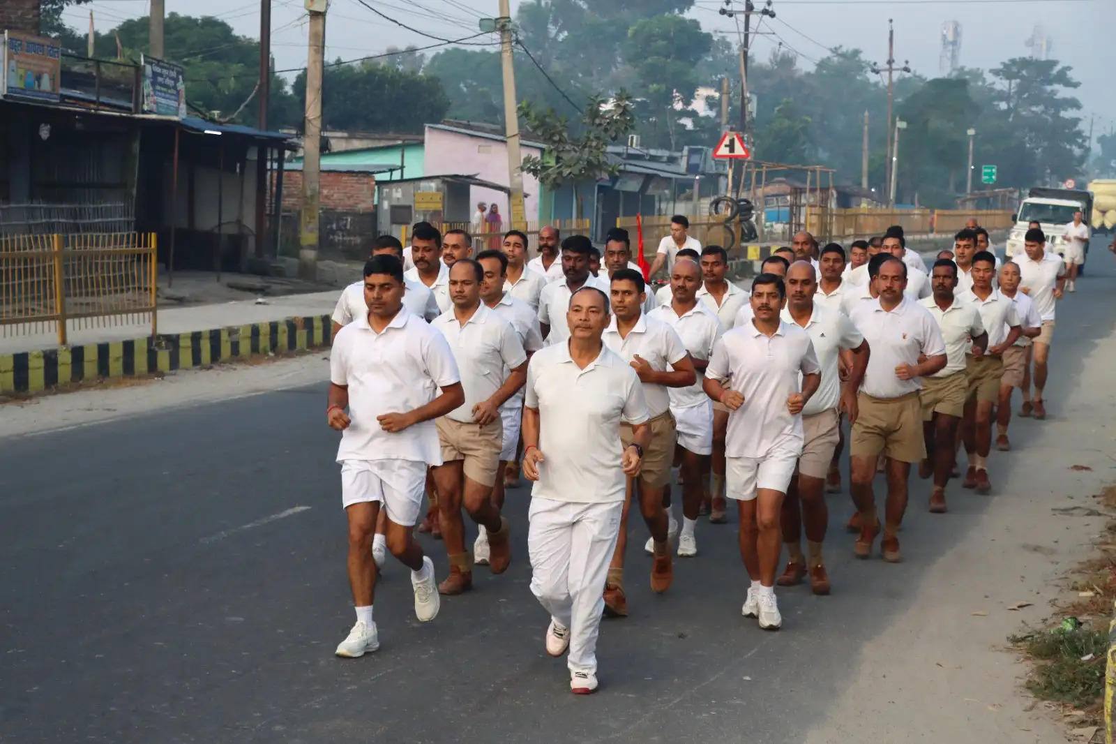 पटेल जयंती के मौके पर एसएसबी ने किया रन फॉर यूनिटी और शपथ ग्रहण समारोह का आयोजन