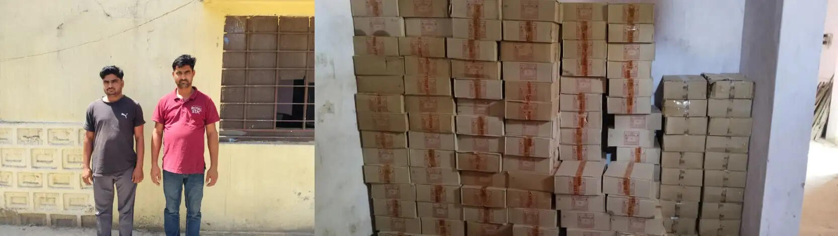 ऑपरेशन नॉकआउट में 8 लाख की अवैध शराब जब्त