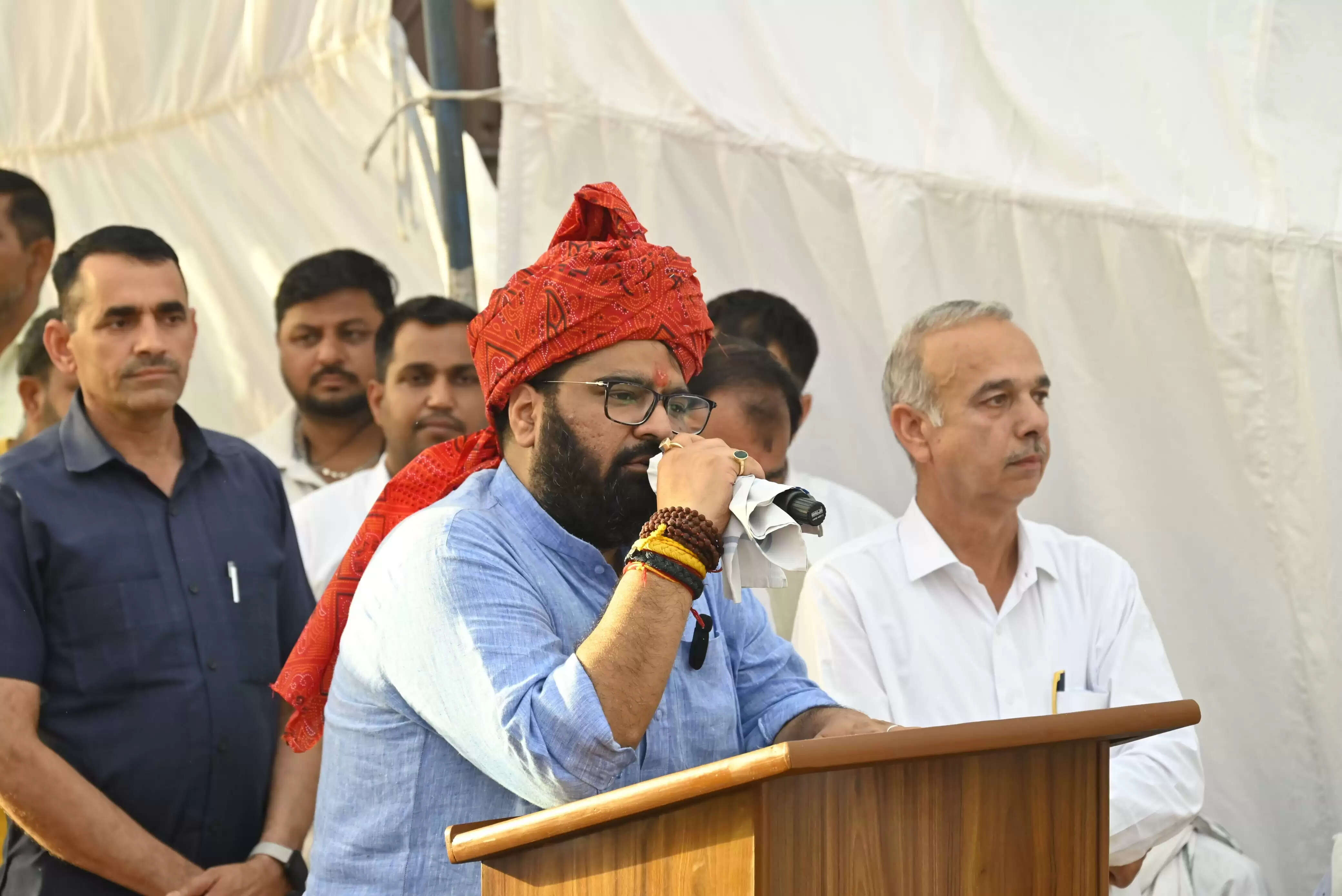 जींद: भगवान परशुराम जन्मोत्सव कार्यक्रम का उद्देश्य सभी को संगठित रखना :कार्तिकेय शर्मा