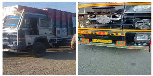 कठुआ पुलिस की बड़ी कार्रवाई-दो जगहों पर गो-तस्करी नाकाम, 30 पशु बचाए, दो ट्रक जब्त