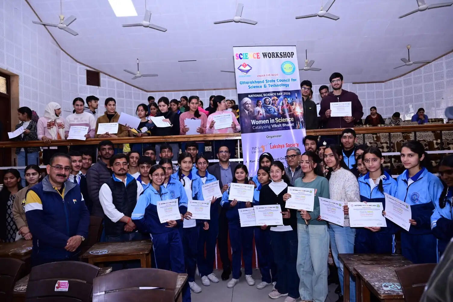 विकसित भारत के निर्माण में महिलाओं की वैज्ञानिक सोच एक उत्प्रेरक: डीएम