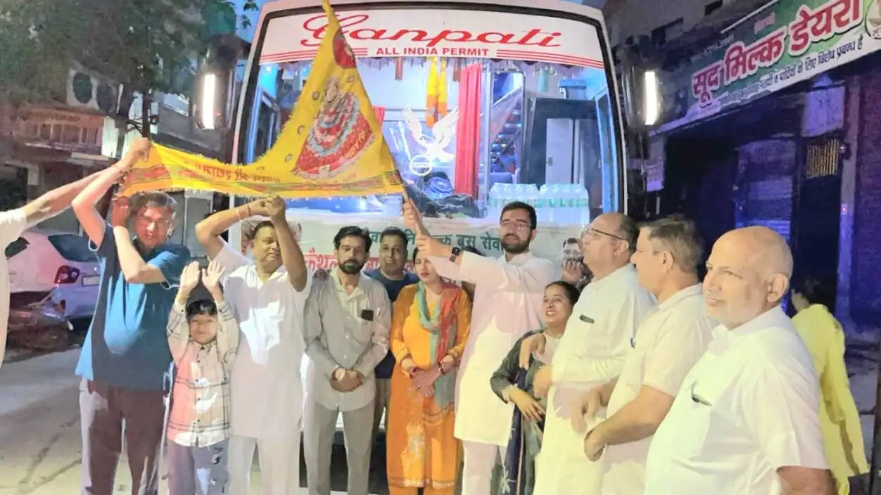 कैथल से खाटू श्याम धाम के लिए रवाना हुई नि:शुल्क बस सेवा