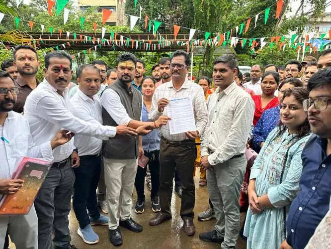 व्यावसायिक प्रशिक्षकों ने डीईओ काे लंबित मानदेय व अन्य मांग का सौंपा ज्ञापन
