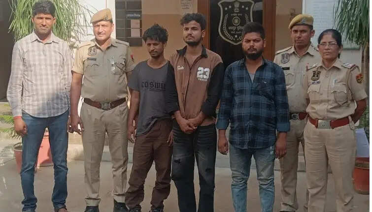 हाईटेक मोबाइल स्नैचर गिरोह के तीन बदमाश चढ़े पुलिस के हत्थे