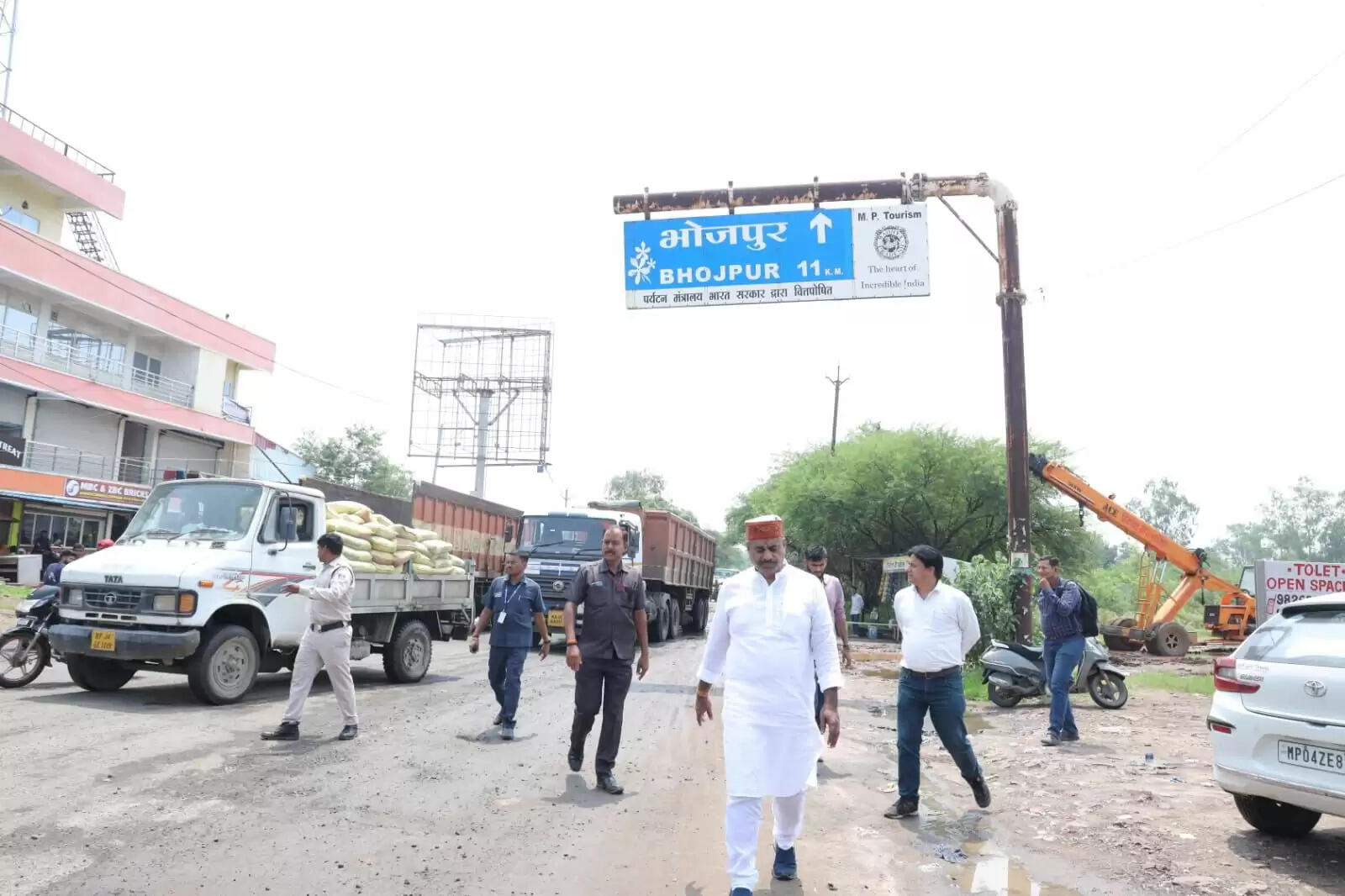 भोपाल: हुजूर विधानसभा को बड़ी सौगात, 11 मील से बंगरसिया–भोजपुर मार्ग होगा फोर लेन