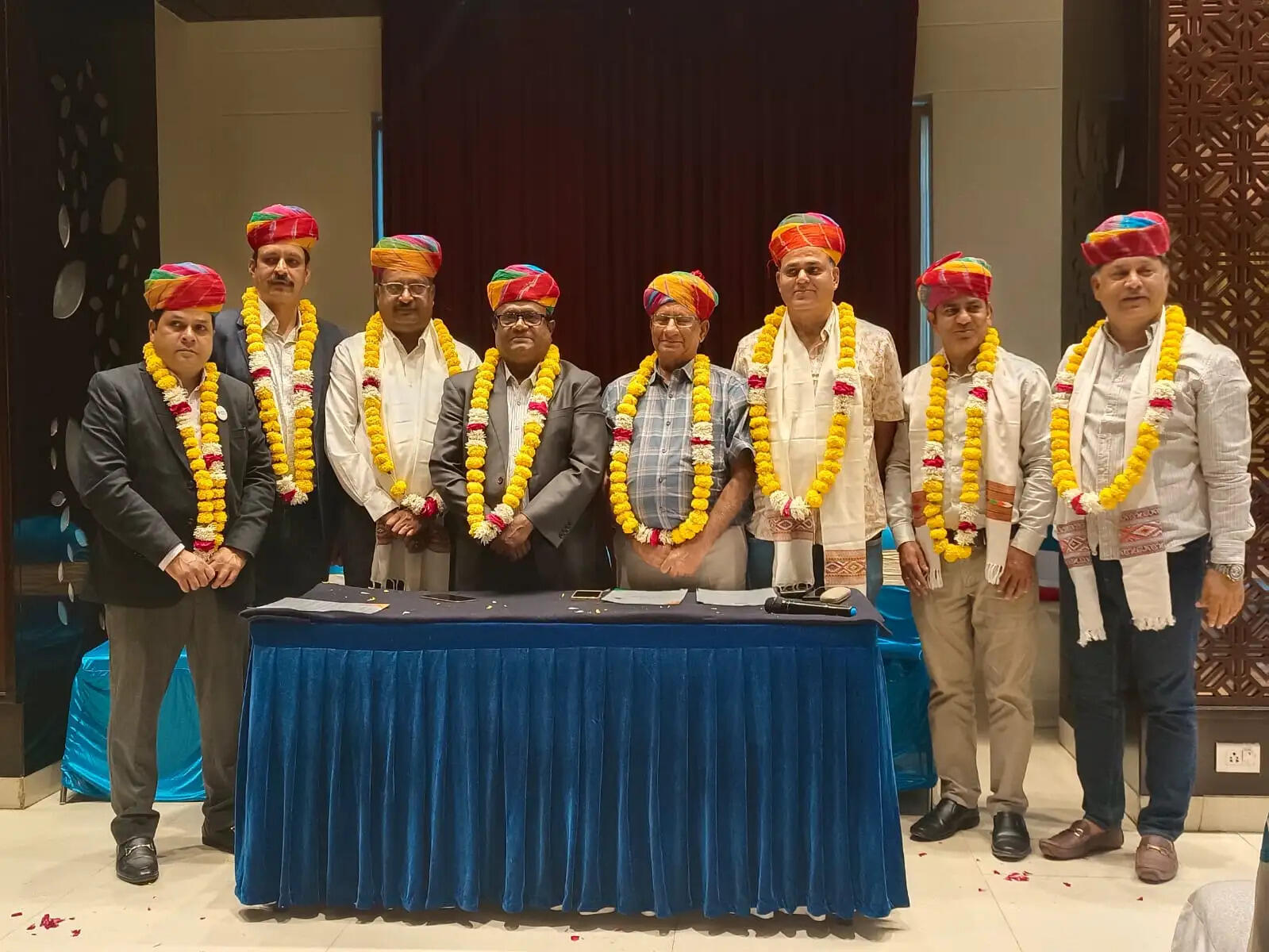 जीटीटीएए राजस्थान चैप्टर टीम का गठन