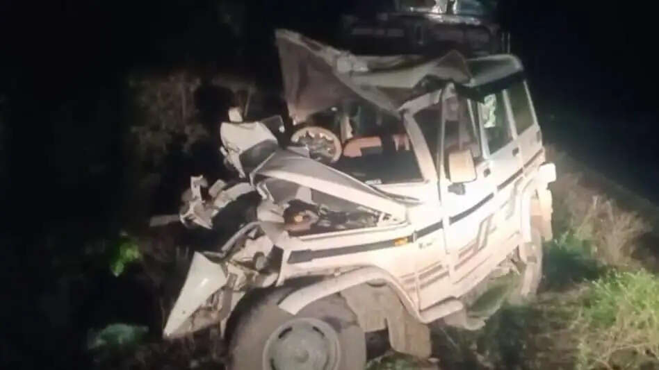 आगरा में पेड़ टकराई बोलेरो, केला देवी से दर्शन कर लौट रहे इटावा के पांच श्रद्धालुओं की मौत