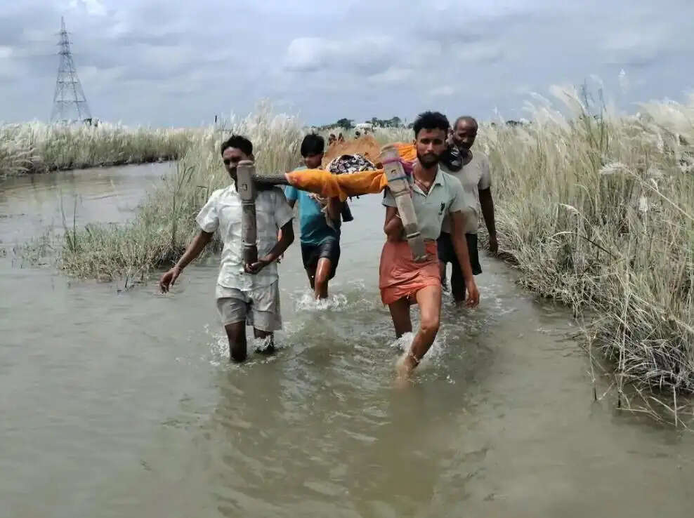 कोसी नदी में डूबने से महिला की मौत