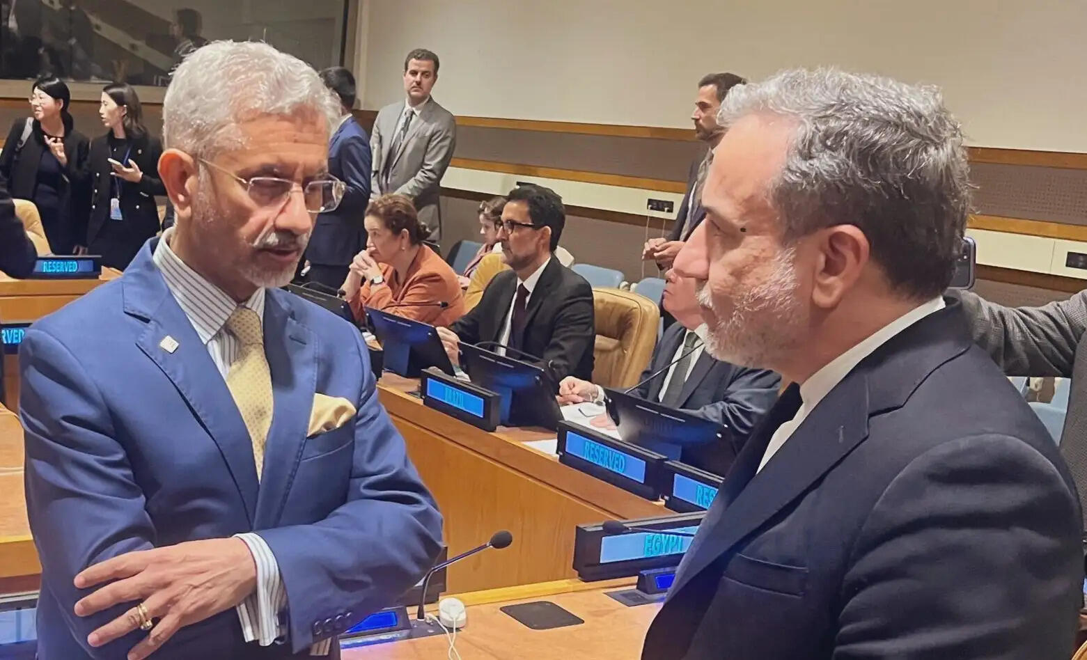 (लीड) भारत-ईरान के विदेश मंत्रियों के बीच बातचीत, क्षेत्रीय हालात पर चर्चा