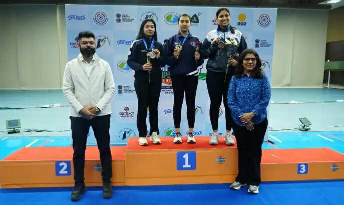 राष्ट्रीय निशानेबाजी चैंपियनशिप: तिलोत्तमा सेन और ऋतुपर्णा देशमुख ने जीते स्वर्ण पदक