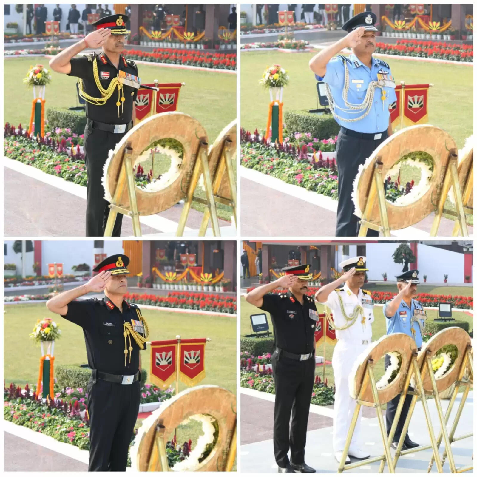 विजय दिवस पर सेना के पूर्वी कमान मुख्यालय में 1971 युद्ध के नायकों को दी श्रद्धांजलि