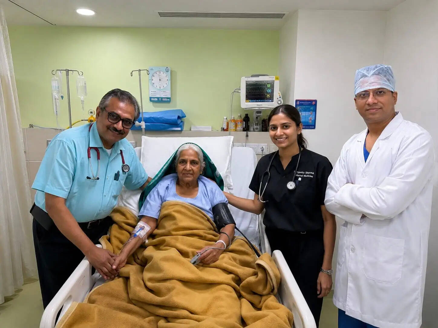 इम्पेला तकनीक से जटिल एंजियोप्लास्टी: 70 वर्षीय महिला को मिला नया जीवन