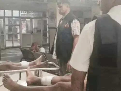 फरीदाबाद पुलिस की मध्यप्रदेश के पत्थर गैंग से हुई मुठभेड़,पांच गिरफ्तार