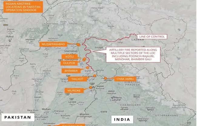 भारत ने जैश, लश्कर और&nbsp;हिजबुल मुजाहिद्दीन&nbsp;के ठिकाने तबाह किए