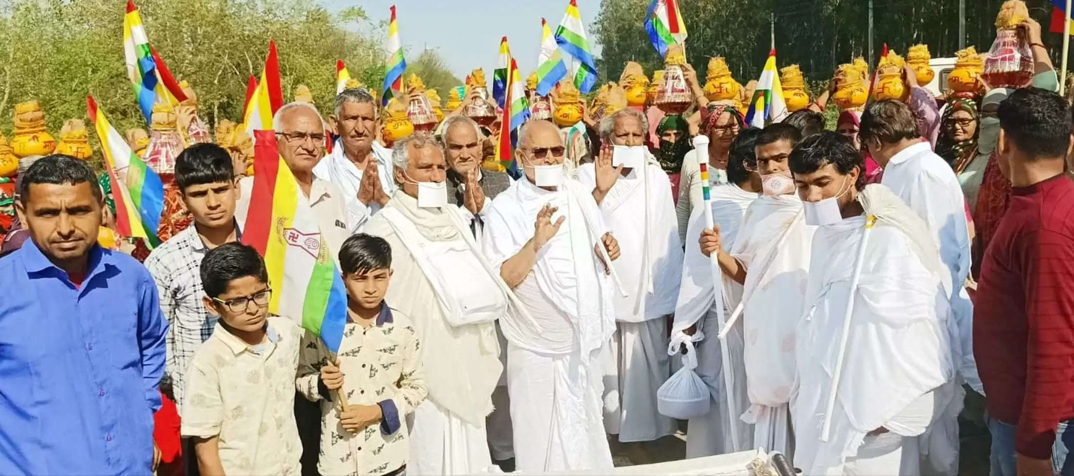 जींद : धर्मनगरी बड़ौदा पहुंचे उत्तर भारतीय प्रवर्तक सुभद्र मुनि महाराज