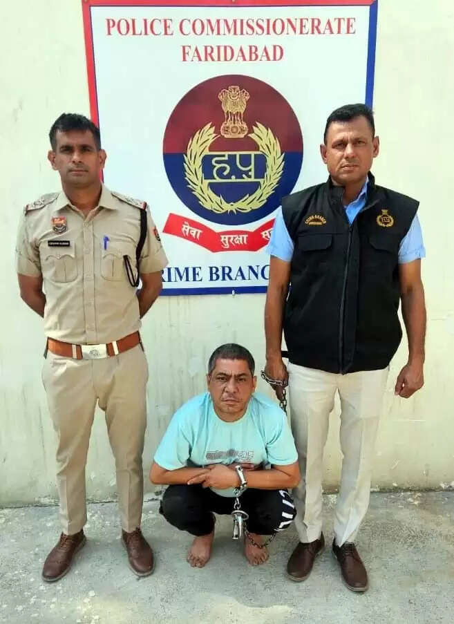 फरीदाबाद : लिव इन में महिला की हत्या करने वाला आरोपी गिरफ्तार