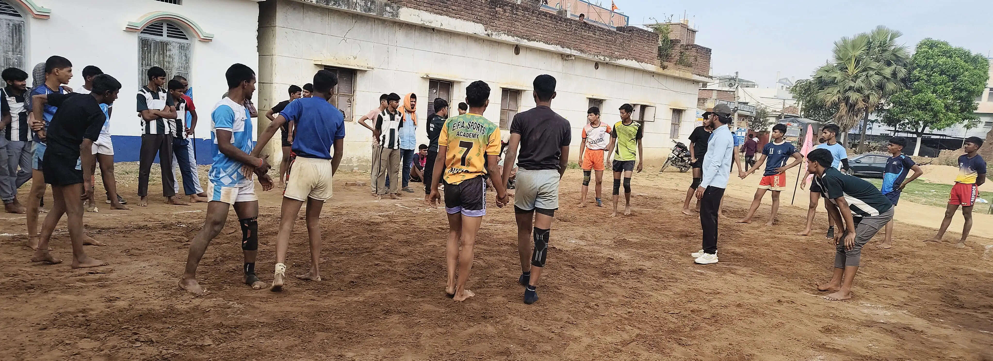 कबड्डी चयन प्रक्रिया में 78 बालक व 23 बालिका खिलाड़ियों ने किया प्रदर्शन