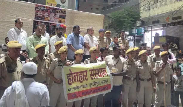 जयपुर पुलिस की पहल: भट्टा बस्ती से शास्त्री नगर तक निकाली नशा मुक्ति रैली