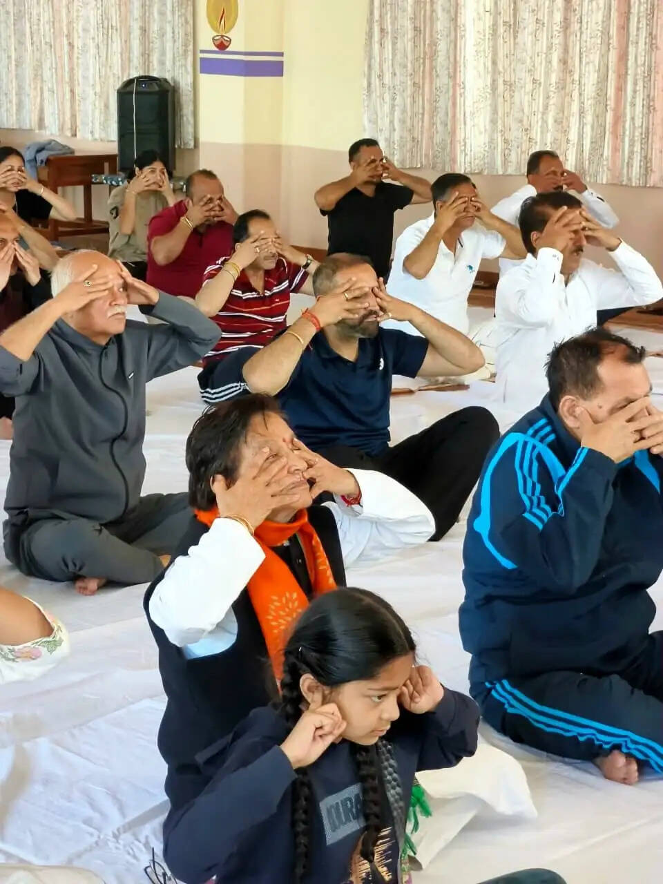 शिमला : भाजपा ने मनाया योग दिवस, योग को जीवनशैली बनाने का आह्वान,