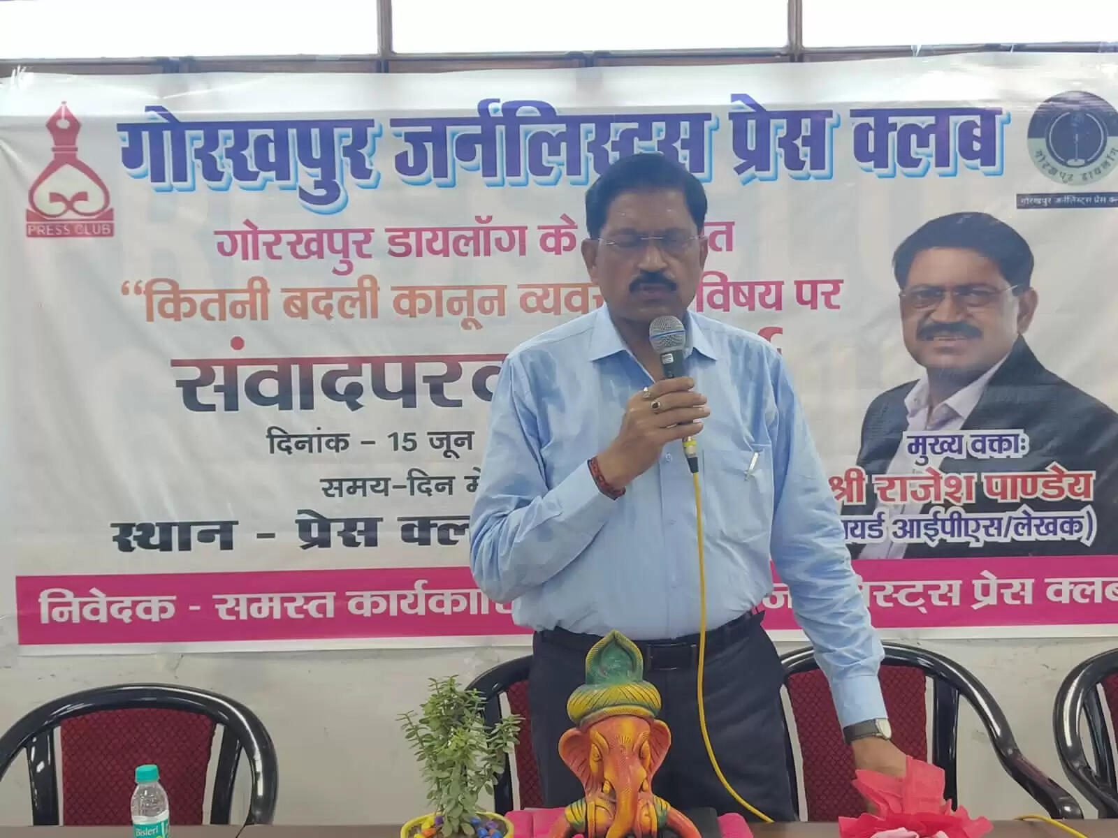 दृढ़ राजनीतिक इच्छाशक्ति से यूपी में बना सुरक्षा का सकारात्मक माहौल : राजेश पांडेय