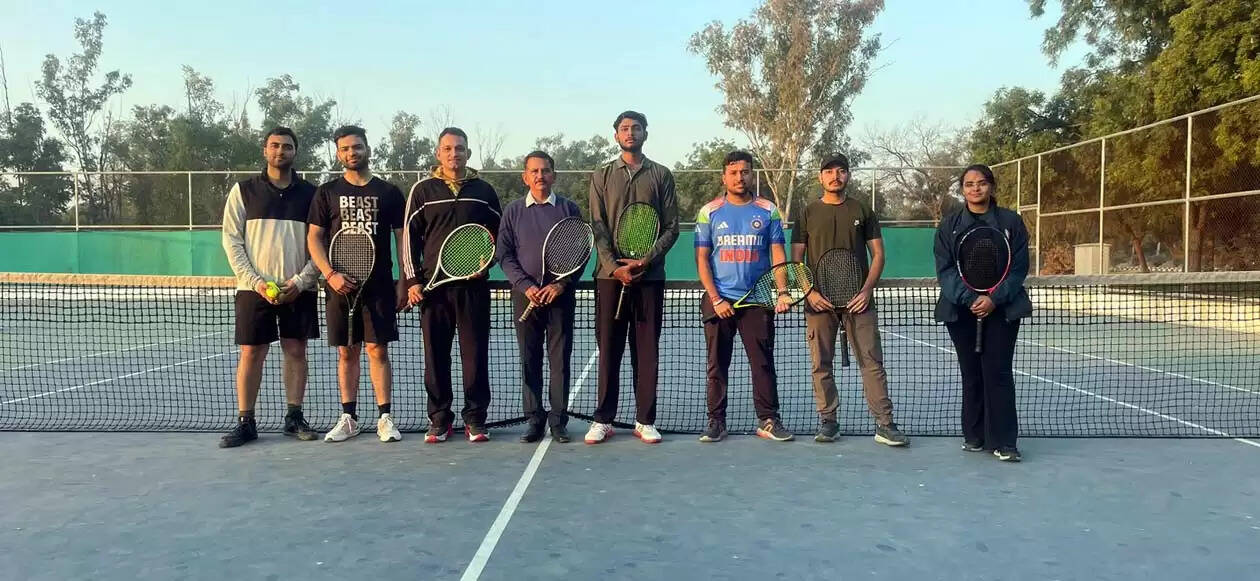हिसार : लुवास में अंतर-कक्षा लॉन टेनिस टूर्नामेंट का आयोजन