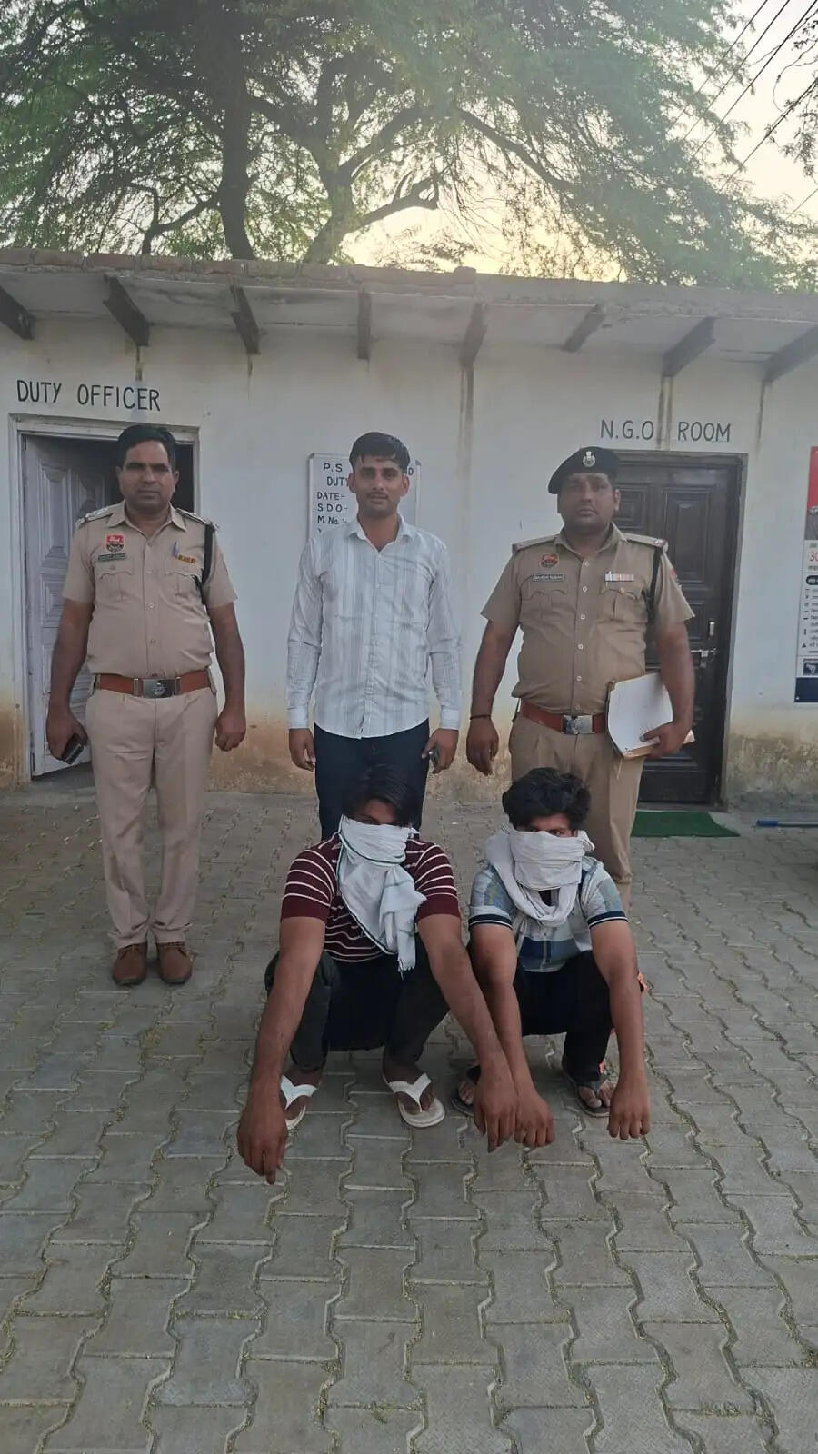 फरीदाबाद : अवैध रूप से मांस ले जा रहे दो आरोपी काबू