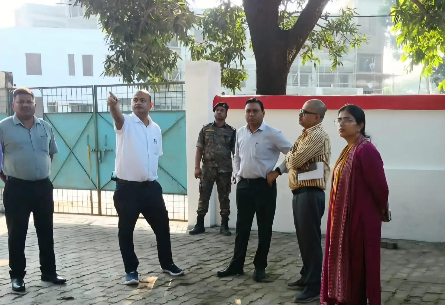 डीडीसी ने बसंतपुर में विकास योजनाओं का किया स्थल निरीक्षण