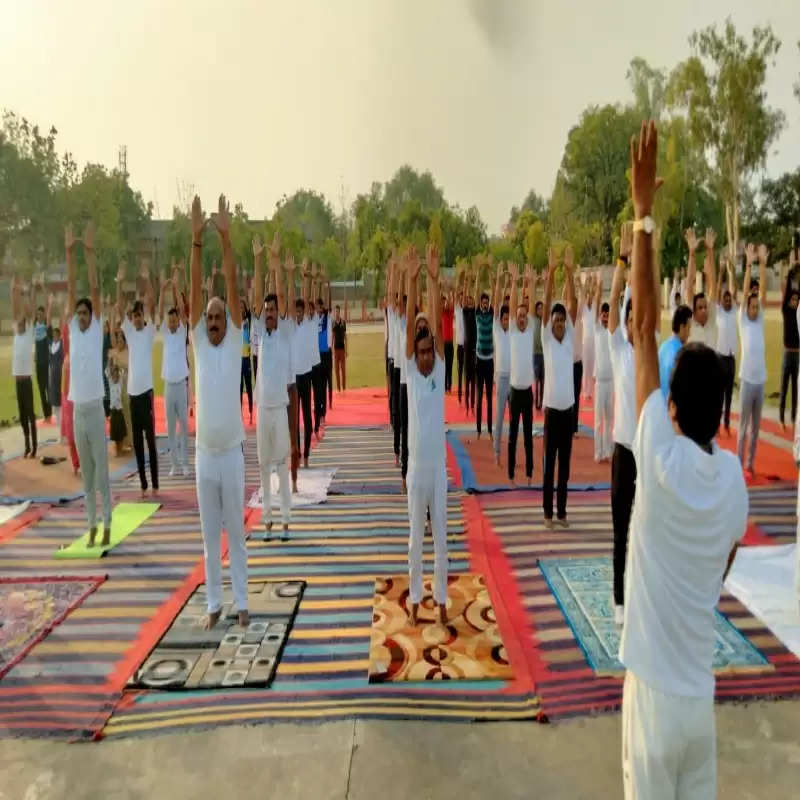 दशम् अंतरराष्ट्रीय योग दिवस के प्रोटोकॉल का हुआ शुभारंभ